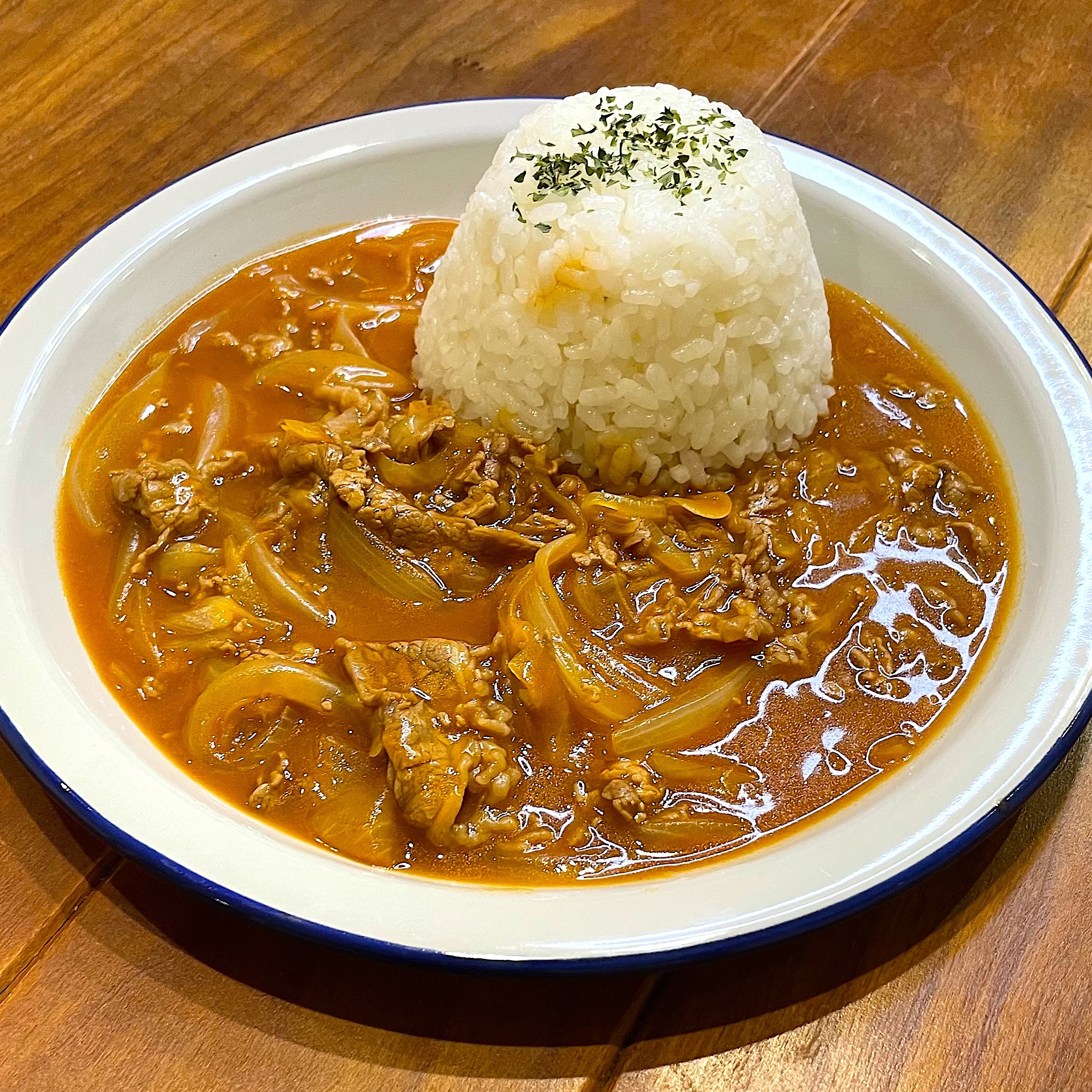 ハッシュドビーフの完成イメージ